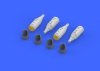 Eduard 672140 UB-32A-24 rocket pods for Mi-24 EDUARD, ZVEZDA 1/72
